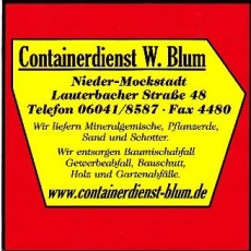 Containerdienst Blum